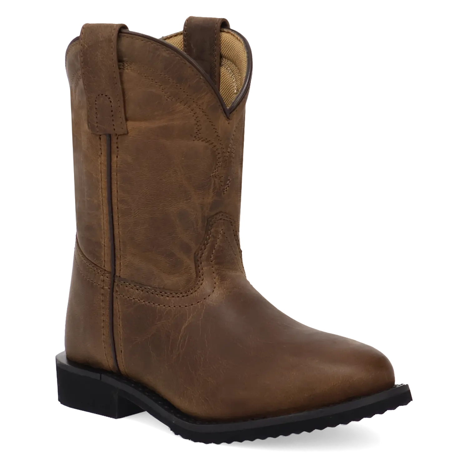 Dan Post Youth Rowe Tan Leather Western Boot DPC5028