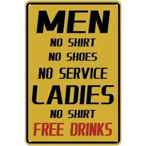 Funny Bar Metal Tin Signs Home Vintage Metal Decor Man Cave Wall Decor Art Gift For Man Cave 12x 8 inch