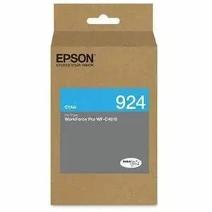 Epson 924 Original Cyan Ink Cartridge - Standard Yield for Reliable Color Printing
