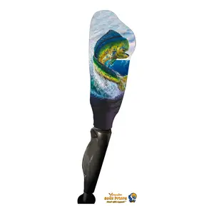 Prosthetic Sleeve "Underwater view w fish V3"