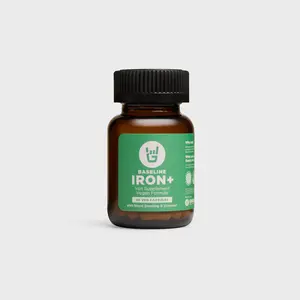 Gnarly Baseline Iron+ | No Fake Stuff, Free From Artificial Flavors, Sweeteners, Gluten & Soy