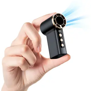 Portable USB Handheld Mini Fan, 199 Speeds, 1200mah Rechargeable, Desk/table/pocket Size, Ideal for Home, Office, Outdoor, Travel