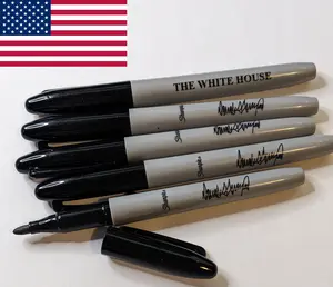 Donald Trump Sharpie Permanent Marker with President's Signature White House