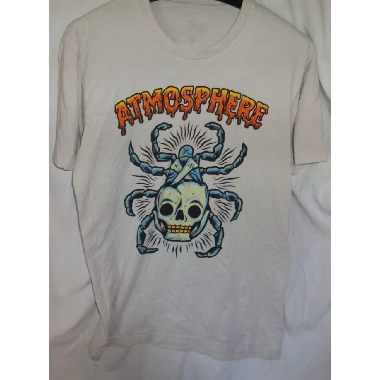 Rare Atmosphere Band Singer Gift For Fan White T- Shirt Full Size S- 5XL MO807 9