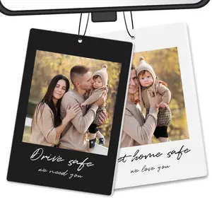 Custom Photo Air Fresheners, Personalized Air Freshener for Cars, Customized Photo Gift with Scents for Family and Lovers