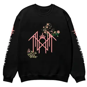 Unisex Casual Crewneck Sweatshirt - Sleep Token Rock Band Merch, Cozy Soft Durable Long-Sleeve Pullover, Retro Street Wear, Machine Washable, Men's Gift for Pop Music Fans