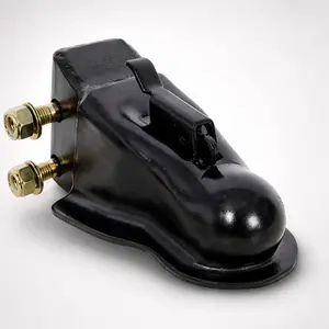 ARCH Adjustable Trailer Coupler 2-5/16 Inch 360° Sleeve-Lock Towing Hitch 8000 lbs Heavy Duty Steel Coupler Black for Boat RV Utility Trailer Truck Camping Towing Accessories, Black Color Options, Steel Material, Product Weight: 9.20 lb