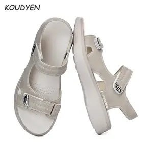 Women's Comfortable Walking Sandals Sport Slingback Elastic Band Platform Shoes