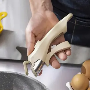 Detachable Cookware Handle, Hard Anodized Aluminum, Nonstick Heat-Resistant, Easy-Attach, Strong Grip, Multipurpose Kitchen Tool, Kitchen Accessories