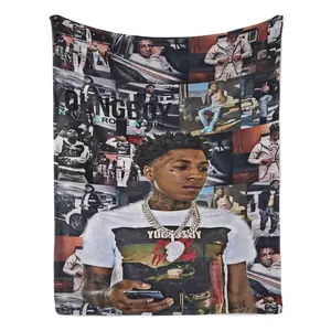 The YoungBoy Never Broke Again Fun Blanket is suitable for use on sofas, in bedrooms, cars, and other areas. It's soft, comfortable, and can be used as an air-conditioning blanket. Ideal for all seasons, it makes a wonderful gift for family.