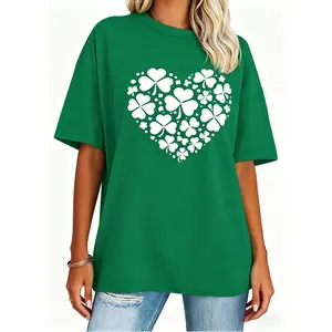 100% Cotton Oversized Shirts for Women's,Oversized T-Shirt,Summer Tees Casual Loose Fit,Crew Neck Basic Tops,Unisex