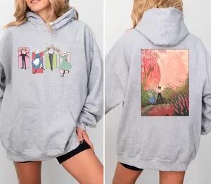 Howl and Sophie 2 Sides Hoodie, Spirited Away Studio Ghibli Sweater, Ghibli Totoro Sweatshirt, Ghibli No Face Hoodie, Hayao Miyazaki, Howl's Moving Castle Tee, Calcifer Shirt, Howls Moving Castle Shirts