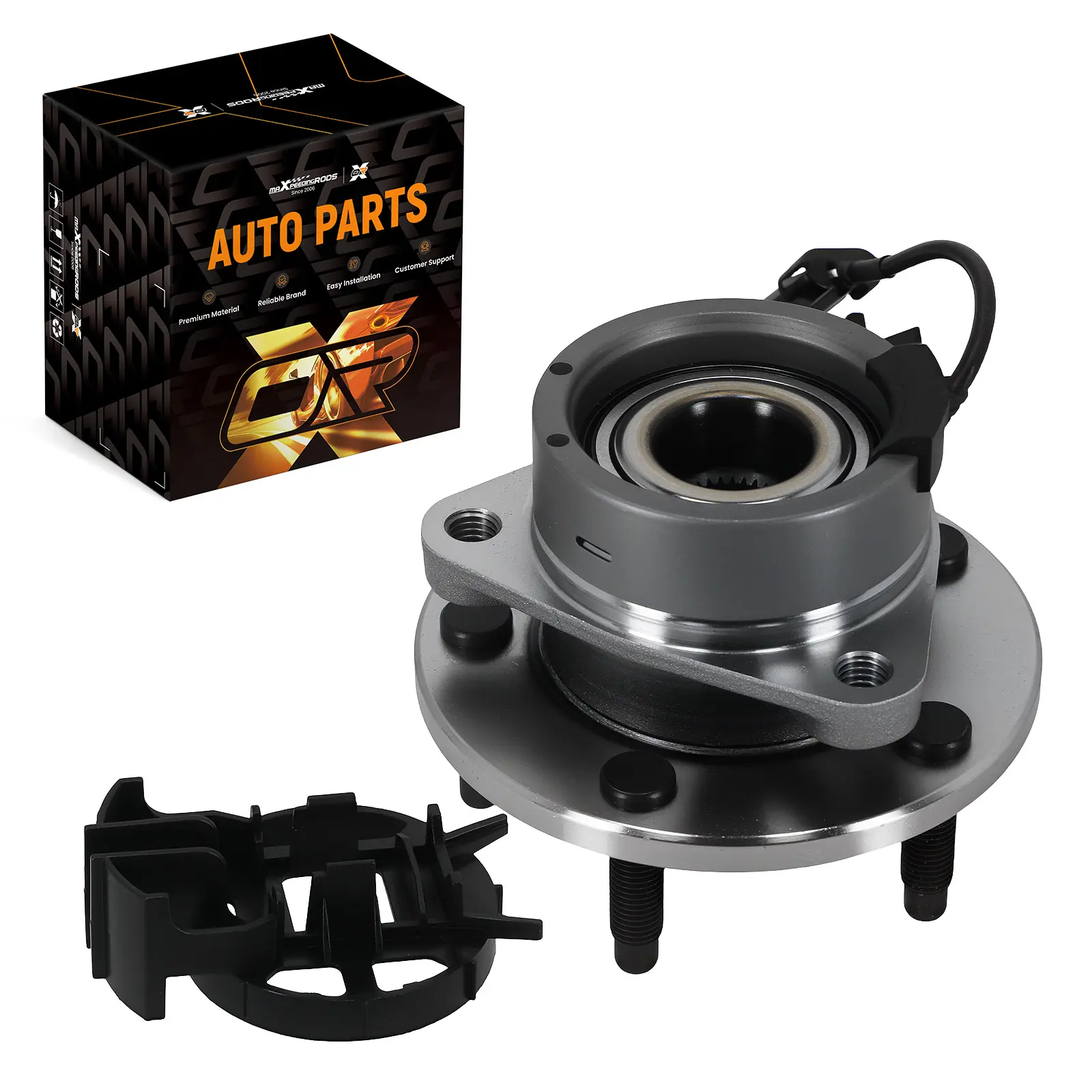 1x Front Wheel Bearing Hub Assembly compatible for Chevrolet Cobalt 2005-2010 513206