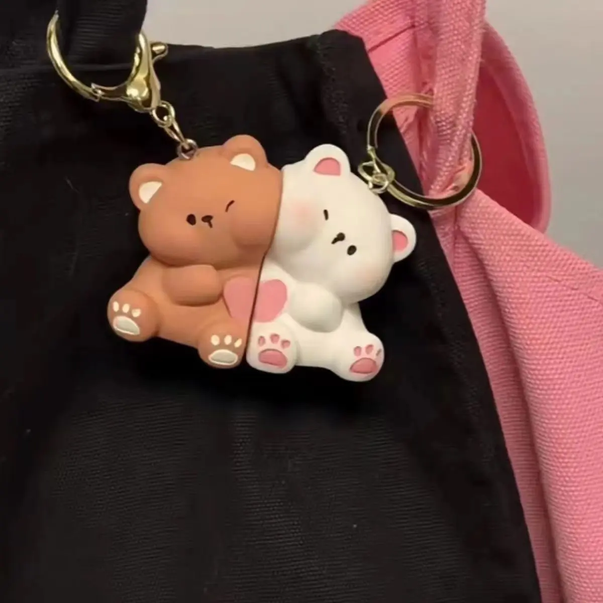 Love Bear Keychain Pair