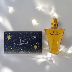 Best Diamond EDP for Women 3.41 oz Sweet Fruity Top Notes Pink Peony Orange Blossom Spring Gardenia Vanilla Cream Gift Perfume