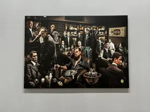 Gangster Legends Wall Poster  – Mafia Movie Character Print Poster