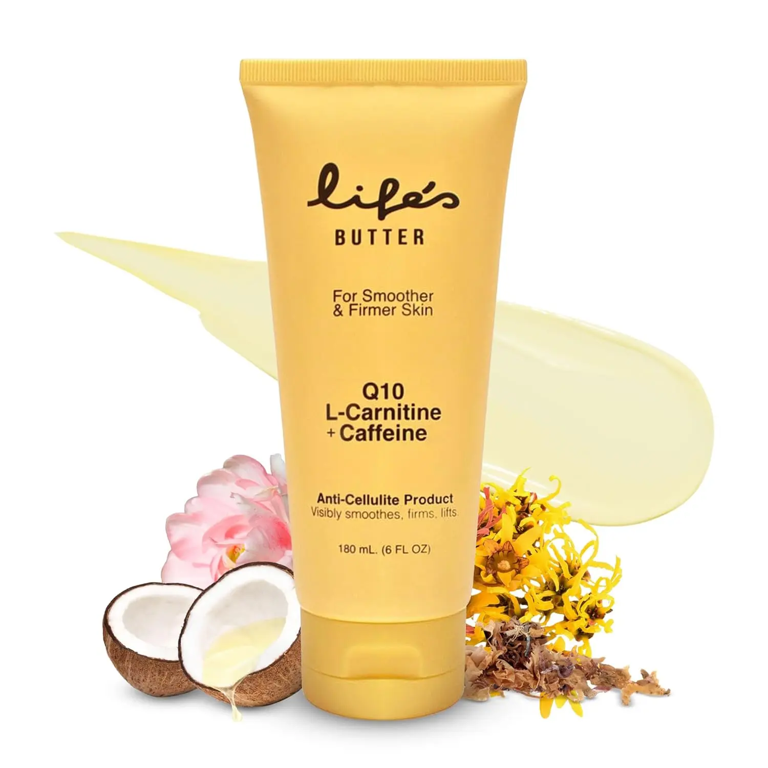 LIFE'S BUTTER Anti-Cellulite Cream - 100% Natural - Made in USA - Cruelty-Free - Hypoallergenic - Best Cellulite Reduction - Skin Firming + Tightening for Women L-Carnitine + CoQ10 + Caffeine 6oz - TikTok Shop LIFE'S BUTTER Anti-Cellulite Cream - 100% Natural - Made in USA - Cruelty-Free - Hypoallergenic - Best Cellulite Reduction - Skin Firming + Tightening for Women L-Carnitine + CoQ10 + Caffeine 6oz - TikTok Shop