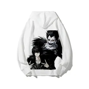 Death Note L Lawliet and ryuk Printed Unisex Casual Hoodie