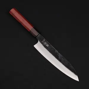 Gyuto Knife – Blue Steel Red Ebony Series 190mm/7.4in
