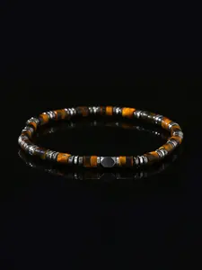 Handmade Beaded Healing Crystal Bracelet, Fashion Vintage Jewelry for Men & Women, Perfect Gift for Meditation & Energy Healing