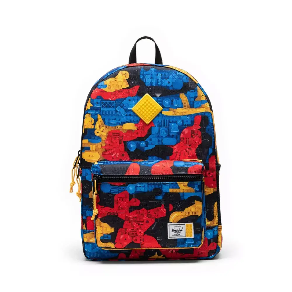 Herschel LEGO Heritage Youth Backpack w/ Laptop Sleeve - Scavenger Hunt Bricks Herschel LEGO Heritage Youth Backpack w/ Laptop Sleeve - Scavenger Hunt Bricks