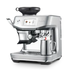 Breville Barista Touch Impress Espresso Machine with ThermoJet Heating System, Step-by-Step Barista Guidance, Precise Extraction, and Hands-Free Microfoam Breville Barista Touch Impress Espresso Machine with ThermoJet Heating System, Step-by-Step Barista Guidance, Precise Extraction, and Hands-Free Microfoam
