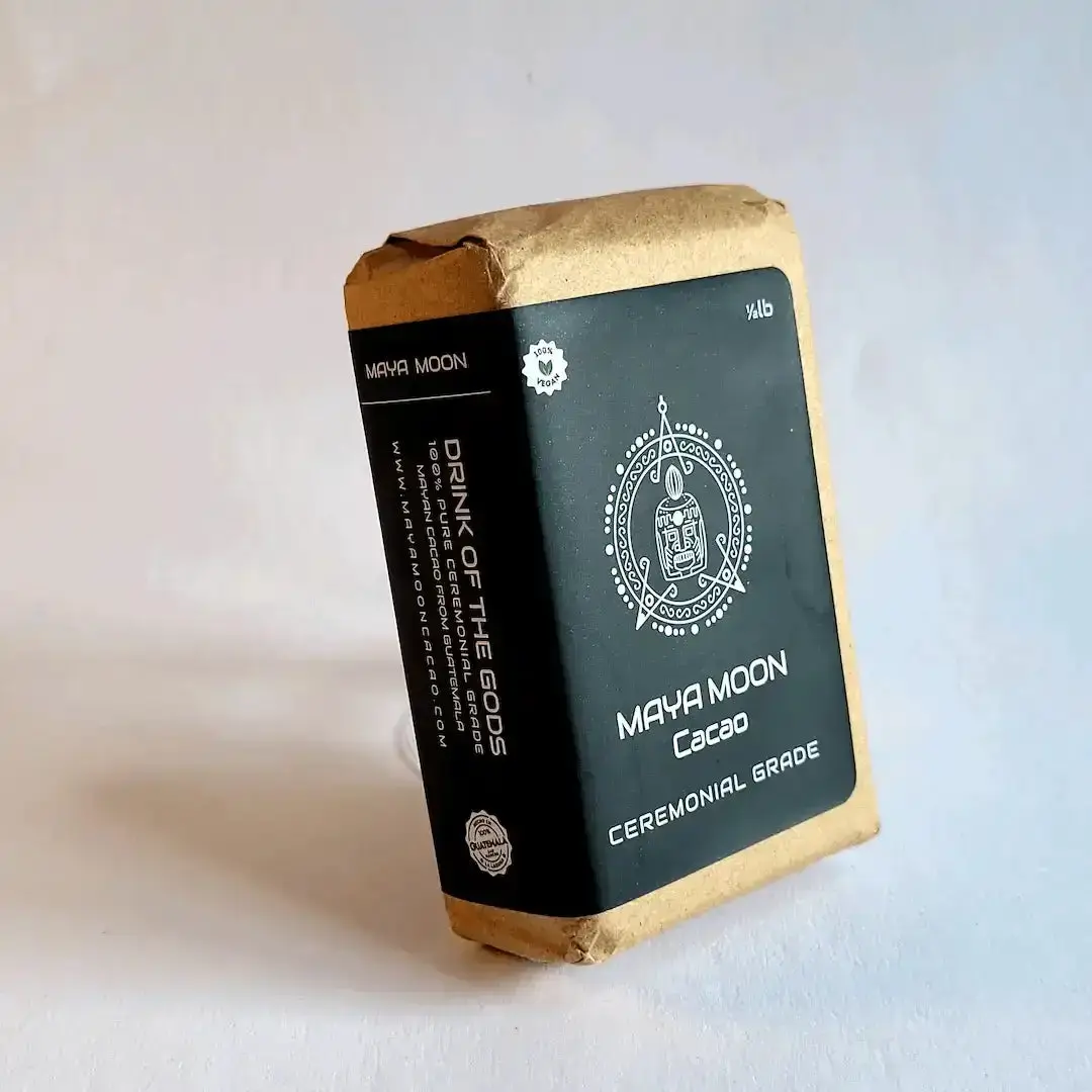 Mayan organic ceremonial Cacao (1/2 Lb Solid Block)