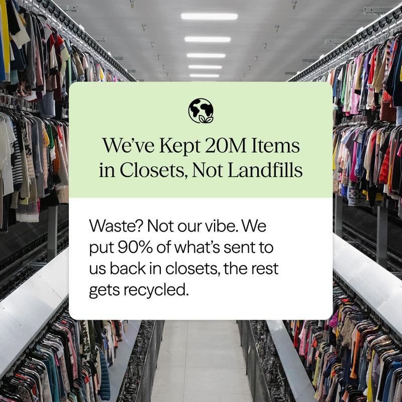 Pre-owned THREDUP Clean Out Bag Bag Accessories Closet Clean Out for Women's & Kids' Clothing Easy Sell Solution with Pre paid Shipping Label 30 lbs Bag