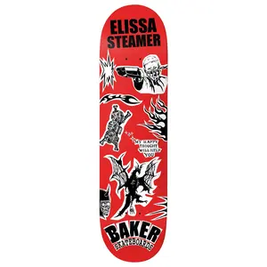Baker Skateboard Deck Elissa Steamer Divine Evil 8.0" x 31.5"