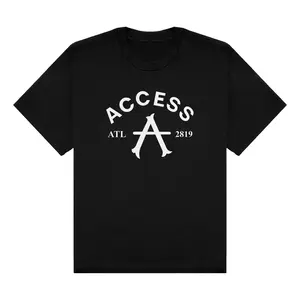 Access "A" Black Tee