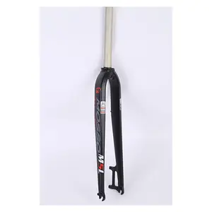 MOSSO M5L MTB Rigid Fork, 7005 Aluminum Alloy, QR 100mm, Disc Brake, Straight Steerer, Matte Black/Red