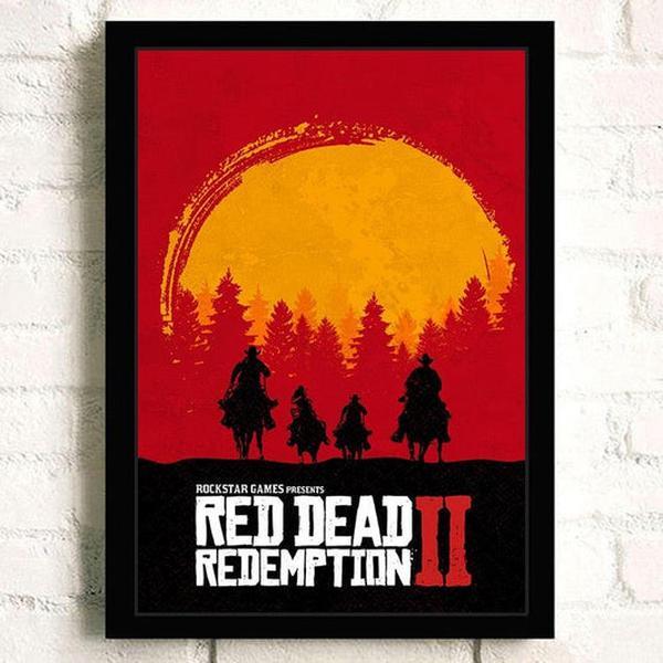 Red Dead Redemption II RDR2 Video Game - POSTER NO FRAME - TikTok Shop