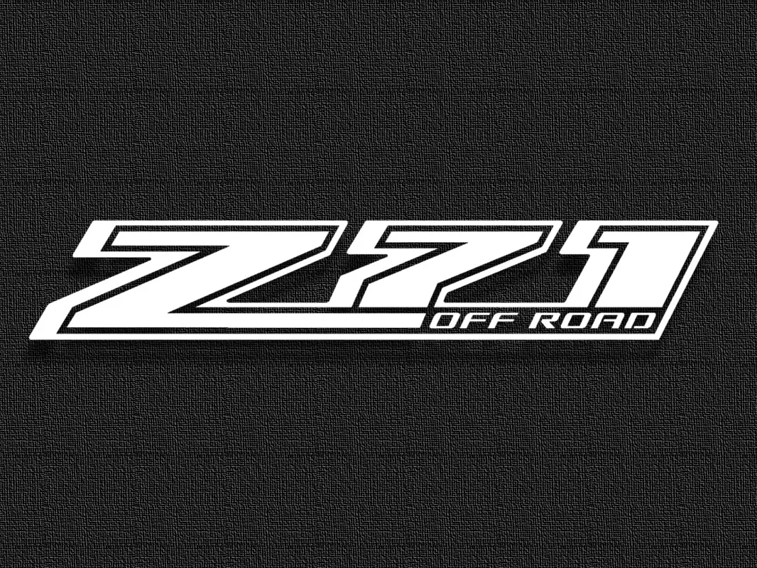 Z71 Off Road Truck Vinyl Decal Set of 2 High-Quality Stickers for Vehicles