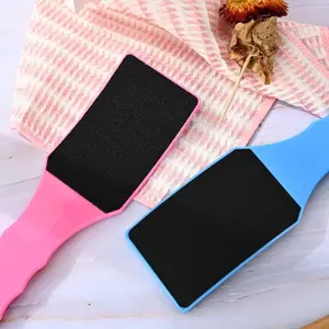 1 Pc Double-sided Foot File With Pedicure Brush