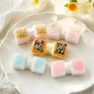 Taonini Realistic Stretchy Mochi Squishy Blind Box - Food Grade Silicone Japanese Rice Cake Squeeze Toy, Premium Adult Stress Relief Kawaii Sensory Fidget Surprise Toy