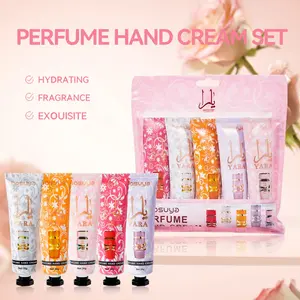 5 Counts/set Aromatherapy Hand Creams, Deep Moisturizing for Dry, Rough Hands and Fine Lines, Suitable for Daily Care