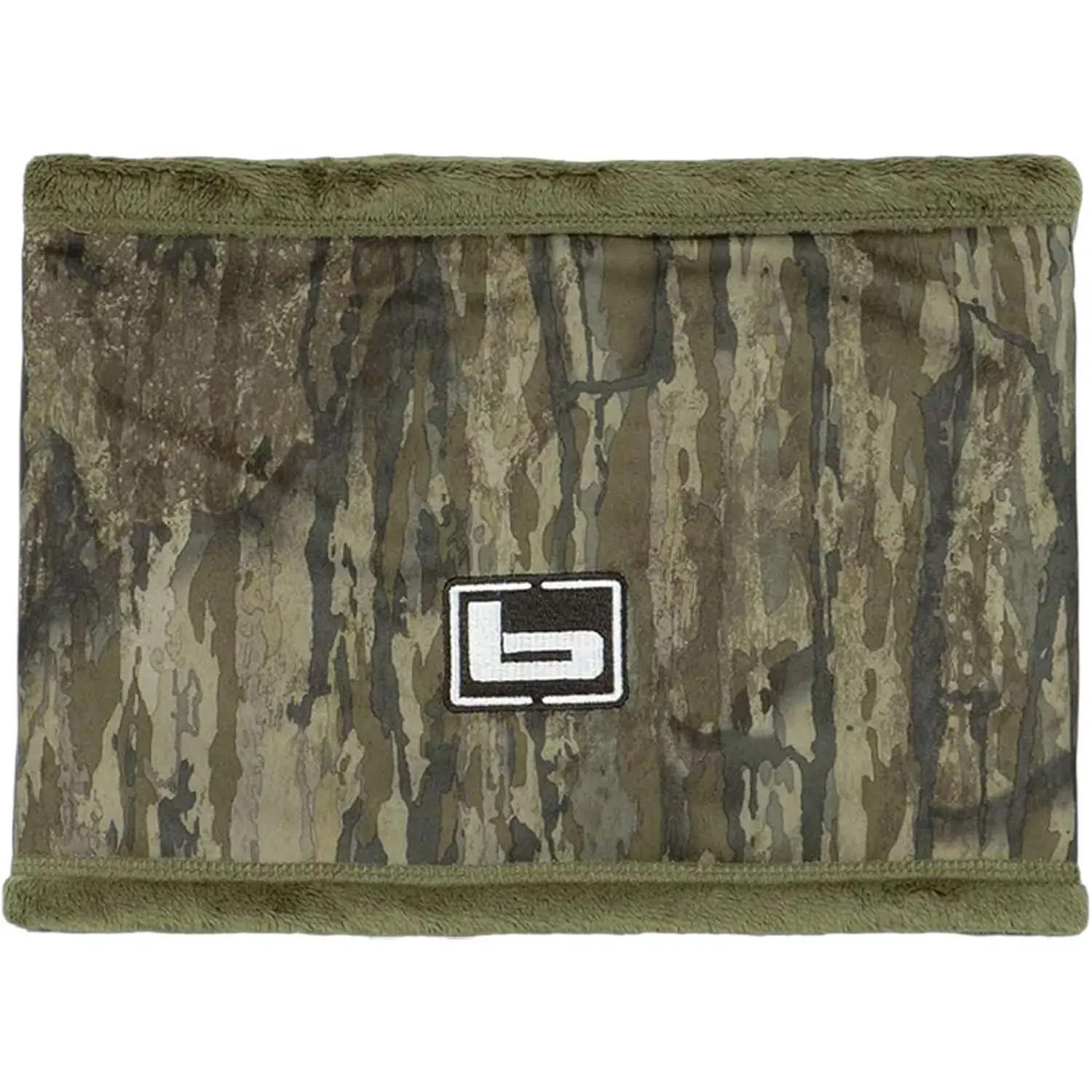 Banded Double Layer Neck Gaiter | Fleece-Lined Wind-Resistant Outdoor Hunting Face Mask for Cold Weather & Waterfowl