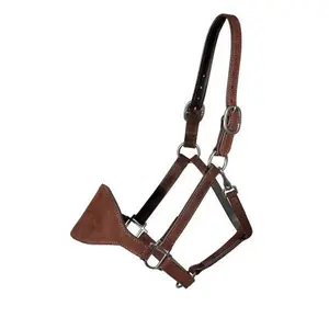 Professional's Choice Chocolate Roughout Bronc Halter