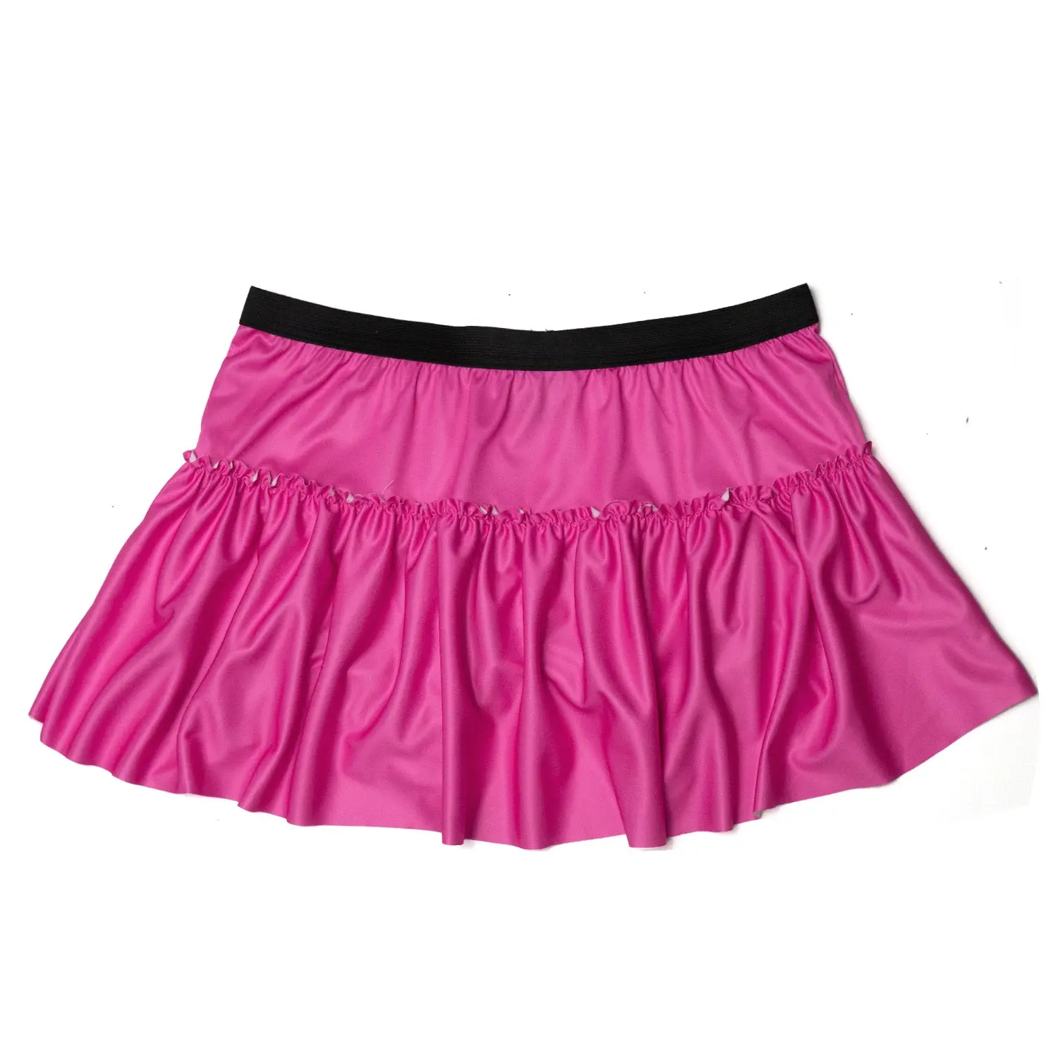 Running Performance Tutu Skirt - Neon Pink, Breathable Stretch Fabric, Tutu Shape for Marathon Run