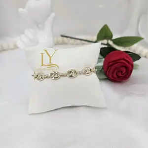 LaYaiBoutique #2014 High quality 14k gold plated bracelet