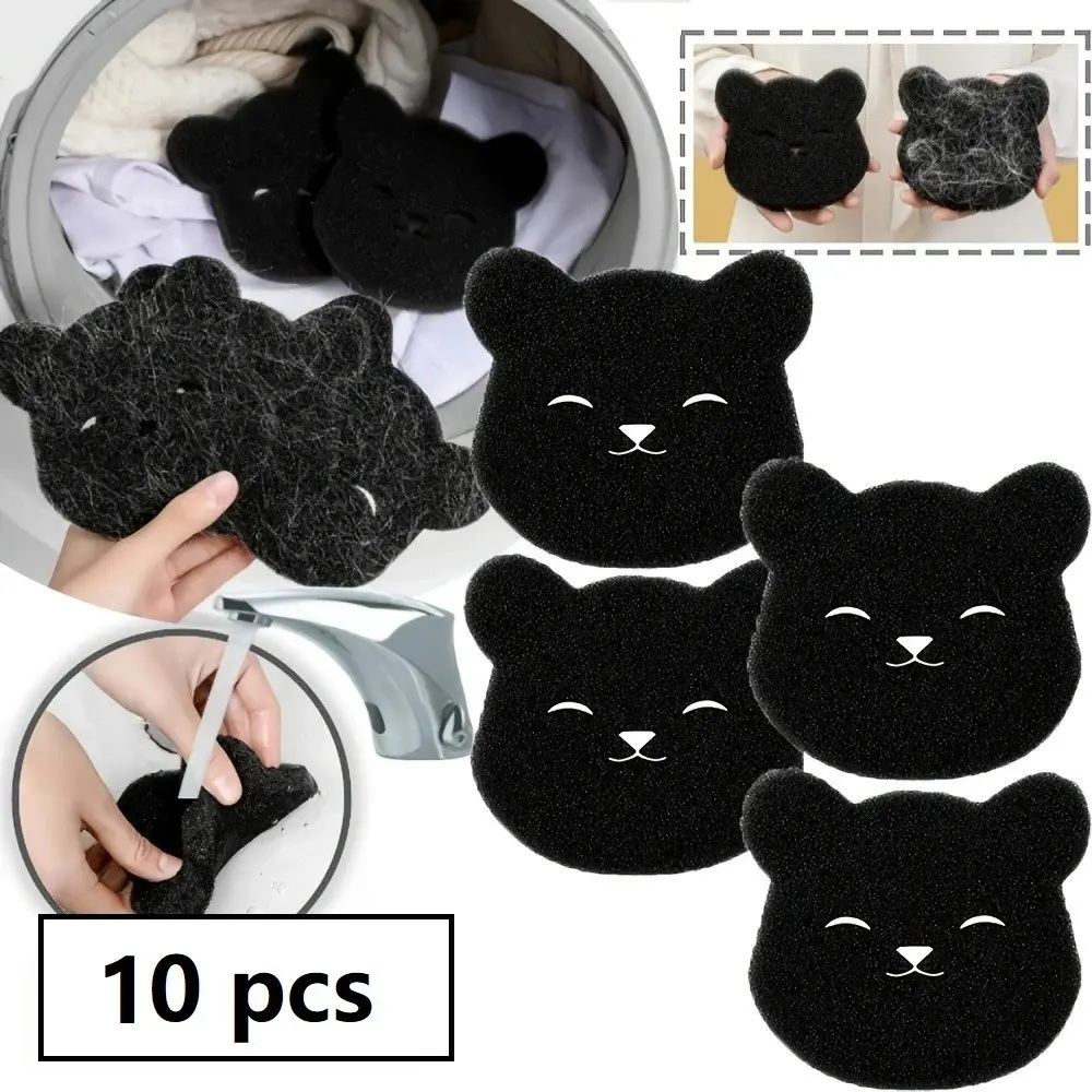 Reusable Pet Hair Remover Sponge Wash Ball for Washing Machine, Laundry Anti-Tangle Cleaning Sponge, Clothes De-Shedding Lint Tool, Pet Lover Gift, Laundry Accessories