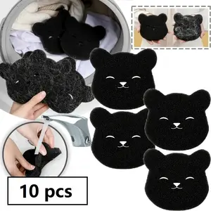 Reusable Pet Hair Remover Sponge for Washing Machine, Anti-Tangle Cleaning Sponge, Clothes De-Shedding Lint Tool, Pet Lover Gift