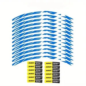Mavic DEEMAX ELITE Mountain Bike Wheel Sticker, New Design Bike Decal, for 27.5-inch mountain bike wheels with frame height