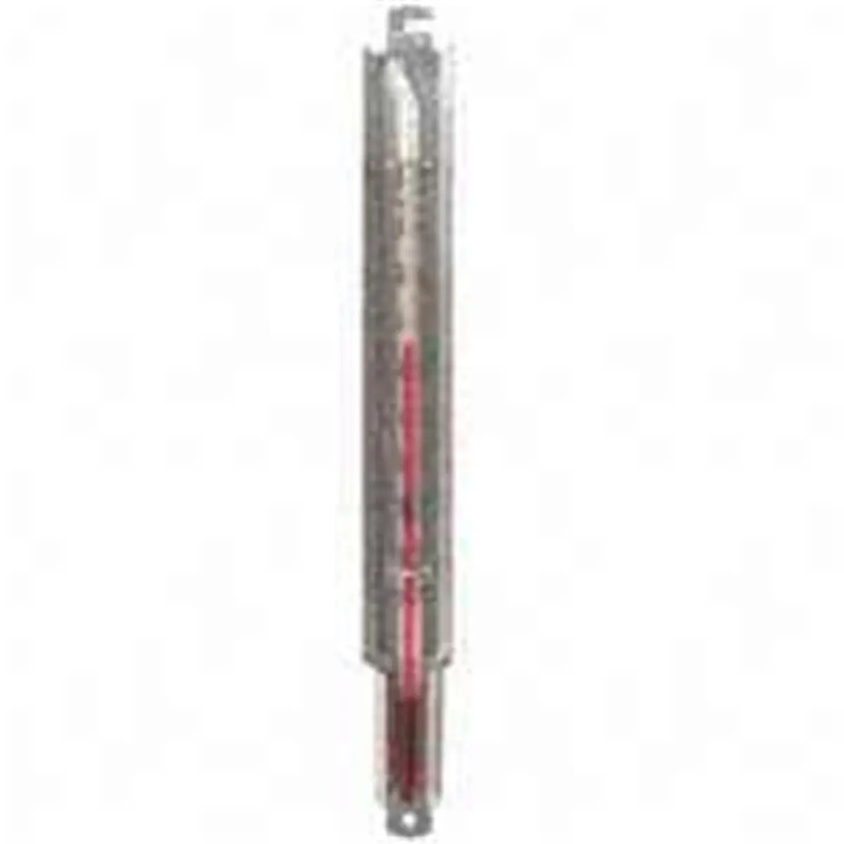 Taylor Precision Products 5499 Orchard Grove Stainless Steel Garden Thermometer - Outdoor Field Mount Thermometer with 10-100°F Range, Lens Reading Glass Tube, Minimum Reached Since Last Reset for Home Improvement Use, Min Temp Track