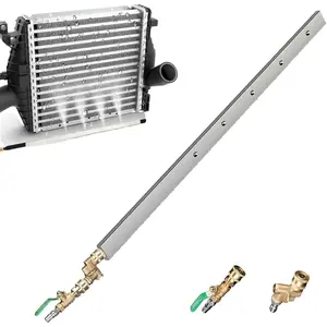 High-Pressure Radiator Cleaning Wand with Quick Connector – 24'' Hose, 4500 PSI – Efficient Water Tank Cleaner for Cars, Trucks, SUVs, and RVs