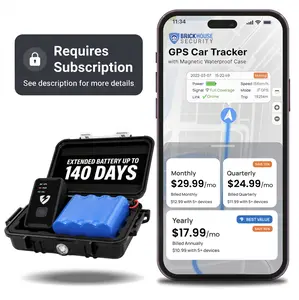 Lightning GPS GL300 Tracker Device for Vehicles w/ Magnetic Case and Battery (Subscription Required) – Real-Time GPS Tracking, Vehicle & Fleet Monitoring, Hidden Tracking for Cars, Trucks or Trailers