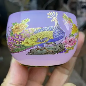 Master Jianzhan handcrafts tea cups