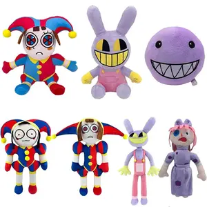 New Digital Circus Plush Toy Anime Cute Cartoon Clown Soft Fill Doll Fun Girl Birthday Christmas Valentine's Day Doll Gift