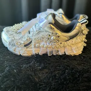 Custom women sneakers Bridal size 7