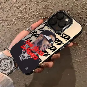 Rapper AA Graffiti Phone Case Suitable for iPhone 16 15 14 13 12 11 Pro Max X XR XS MAX 8 7 Plus Anti-Drop Matte Back Cover